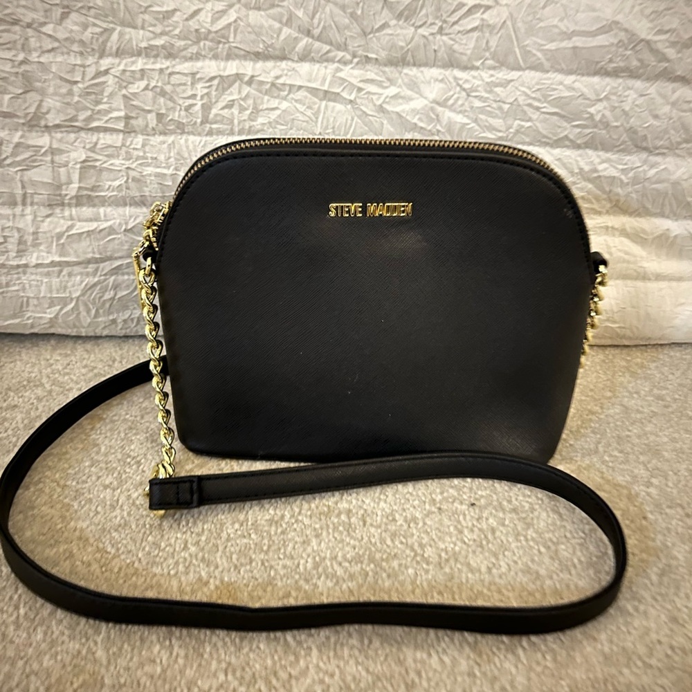 Steve Madden Black Crossbody Bag
